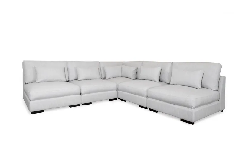 Dubai Hörnsoffa Extra Djup - Beige - Products - Möbler - Soffa - Hörnsoffa
