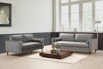Mirrilnesh Soffa 3-sits - Ljusgrå - Products - Möbler - Soffa - 3 sits soffa