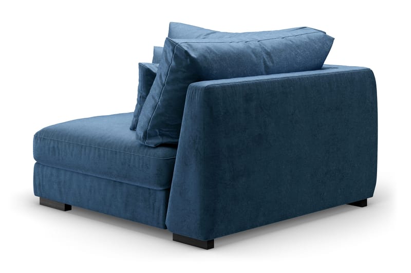 Dubai Hörnmodul Sammet - Bl å - Products - Möbler - Soffa - Modulsoffa - Hörnmodul