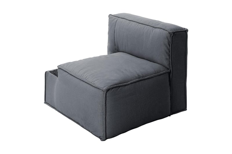 Oceanis Hörnmodul/armstödsmodul höger - Ljusgrå - Products - Möbler - Soffa - Modulsoffa - Hörnmodul