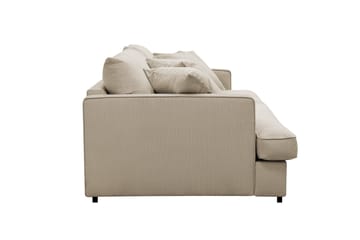 Rossita Lyx 3-sits Extra djup Soffa i Manchester - Kräm - Products - Möbler - Soffa - 3 sits soffa