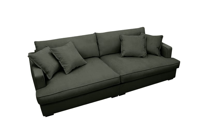 Rossita Lyx 3-sits Extra djup Soffa i Manchester - Mörkgrön - Products - Möbler - Soffa - 3 sits soffa