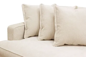 Rossita Lyx 4-sits Extra djup Soffa i Chenille - Beige - Products - Möbler - Soffa - 4 sits soffa