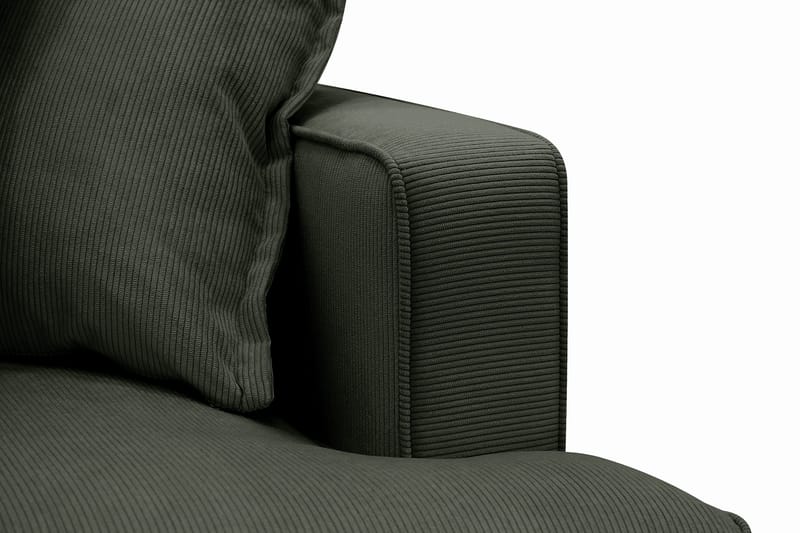 Rossita Lyx 6-sits Högervänd U-formad Extra djup Soffa med Divan och Schäslong i Manchester - Mörkgrön - Products - Möbler - Soffa - U-soffa