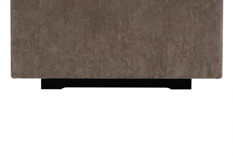Valencia Extra Djup 3-sits Soffa i Chenille - Mörkbrun - Products - Möbler - Soffa - 3 sits soffa