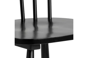 Alegra Matstol - Svart - Products - Möbler - Fåtölj & stolar - Pinnstol