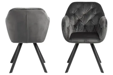 Alsephina Karmstol - Grå - Products - Möbler - Fåtölj & stolar - Karmstol