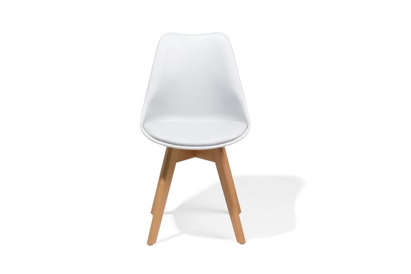 Dakota Ii Stol Set Om 2 St - Vit/brun - Products - Möbler - Fåtölj & stolar - Matstol & köksstol