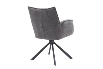 Demetrius Karmstol - Antracit - Products - Möbler - Fåtölj & stolar - Karmstol