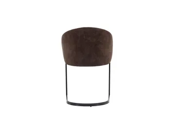 Evening Matstol - Mörkbrun - Products - Möbler - Fåtölj & stolar - Matstol & köksstol