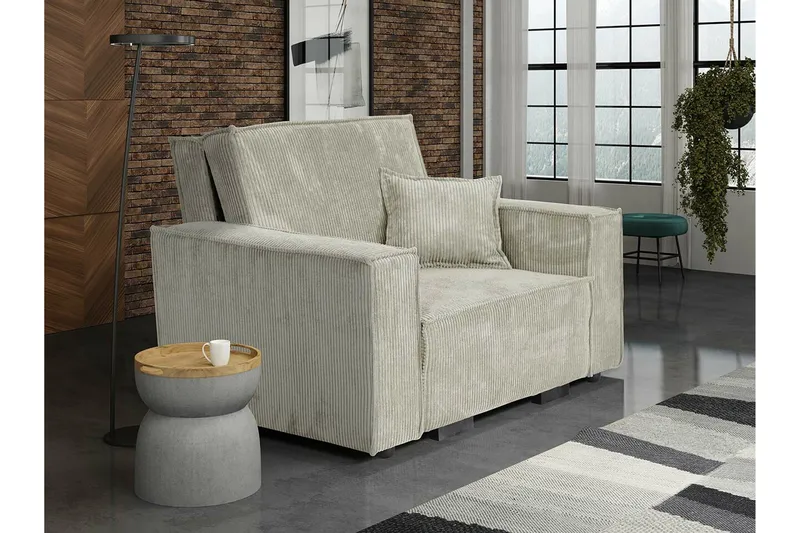 Denegal Bäddfåtölj beige - Products - Möbler - Fåtölj & stolar - Fåtölj - Bäddfåtölj