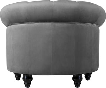 Fåtölj chesterfield grå sammet  Royal - Products - Möbler - Fåtölj & stolar - Fåtölj - Chesterfield fåtölj