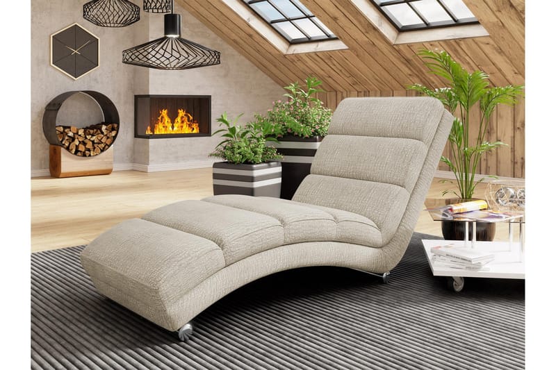 Regalado Liggfåtölj - Beige - Products - Möbler - Fåtölj & stolar - Fåtölj - Liggfåtölj