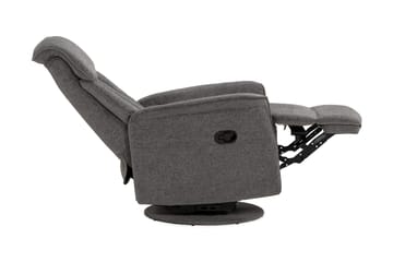 Umeå Fåtölj Snurr & Gung - Tyg Grå - Products - Möbler - Fåtölj & stolar - Fåtölj - Biofåtölj & reclinerfåtölj