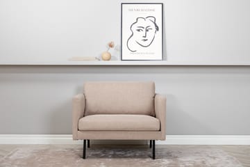 Zoom Fåtölj - Brun - Products - Möbler - Fåtölj & stolar - Fåtölj