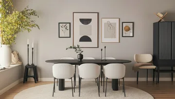 Filip Matstol - Vit Bouclé - Products - Möbler - Fåtölj & stolar - Karmstol