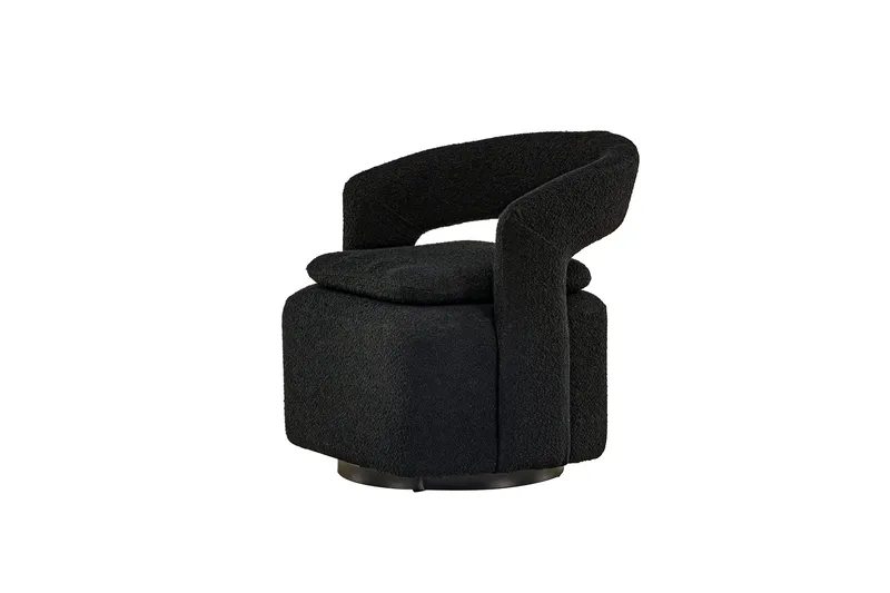 Laurel Fåtölj - Svart - Products - Möbler - Fåtölj & stolar - Fåtölj