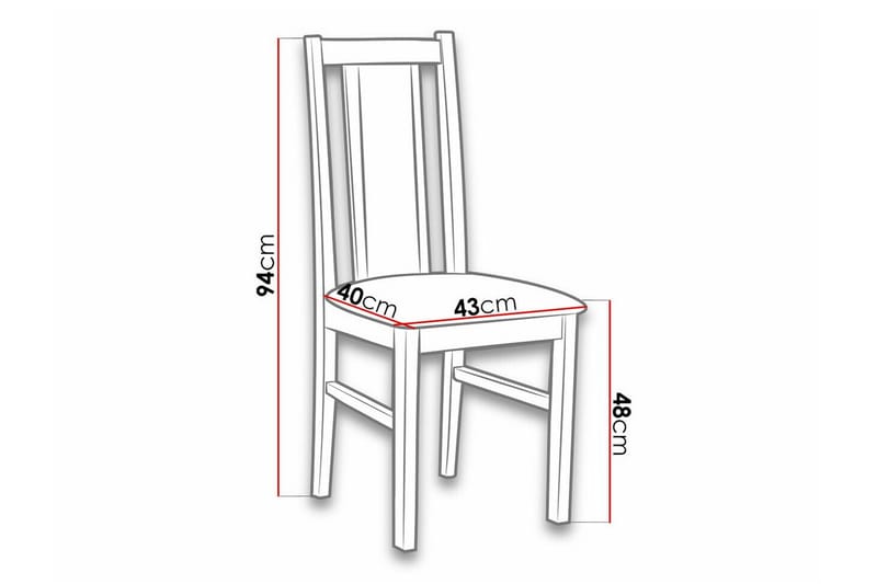 Lufti Matstol - Brun - Products - Möbler - Fåtölj & stolar - Matstol & köksstol