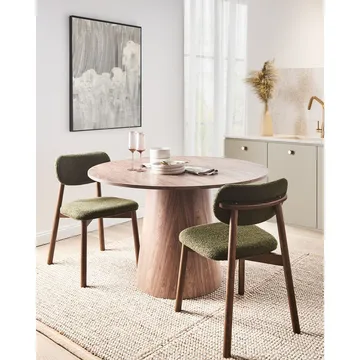 Matstol Mills 2-pack - Brun, Grön - Products - Möbler - Fåtölj & stolar - Matstol & köksstol