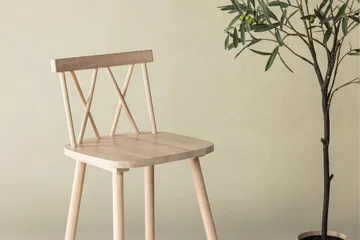 Mollöström Barstol 90 cm - Whitewash - Products - Möbler - Fåtölj & stolar - Barstol & barpall