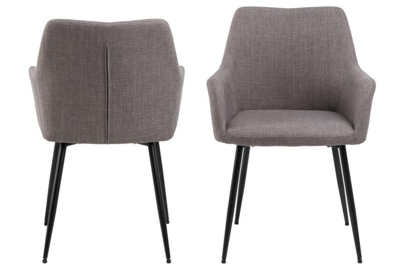 Nielsby Karmstol - Brun - Products - Möbler - Fåtölj & stolar - Karmstol