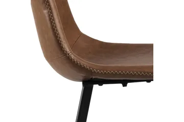 Oregona Barstol Hög - Mörkbrun - Products - Möbler - Fåtölj & stolar - Barstol & barpall