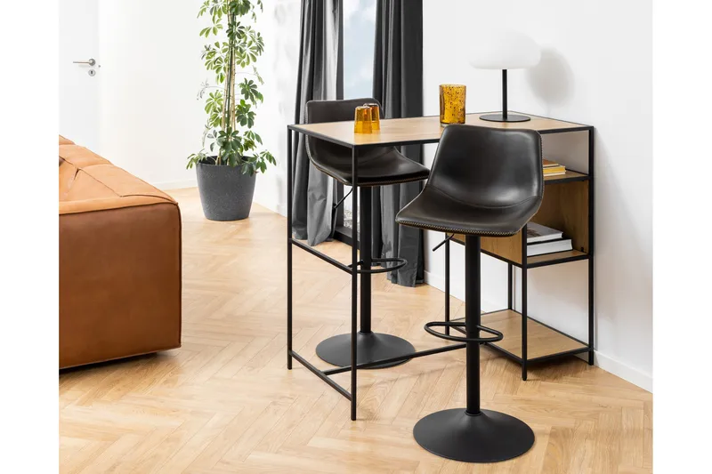 Oregona Barstol - Svart - Products - Möbler - Fåtölj & stolar - Barstol & barpall