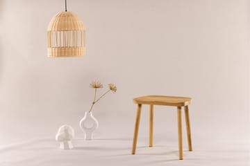 Orust Sittpall 45x31 cm - Vit - Products - Möbler - Fåtölj & stolar - Pall & puff