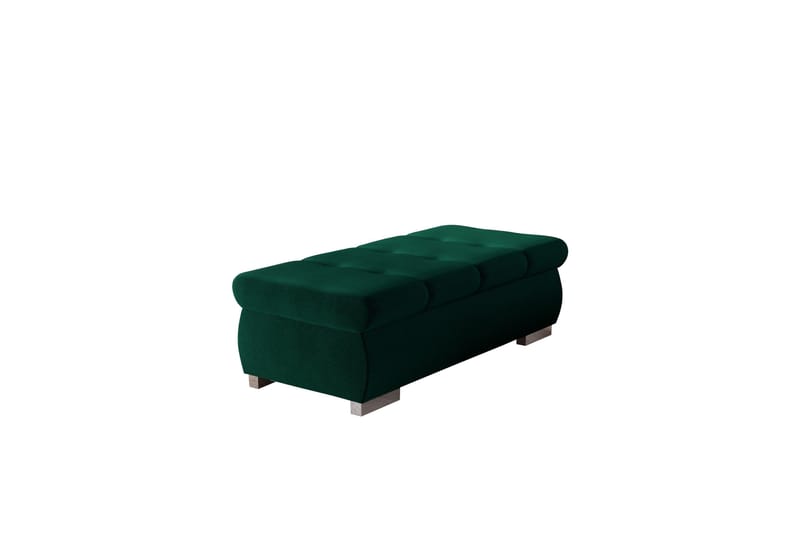 Cerys Fotpall 60 cm, Grön