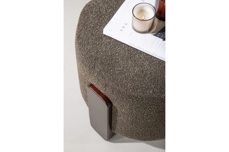 Coffey Sittpuff - Mörkgrå - Products - Möbler - Fåtölj & stolar - Pall & puff - Sittpuff