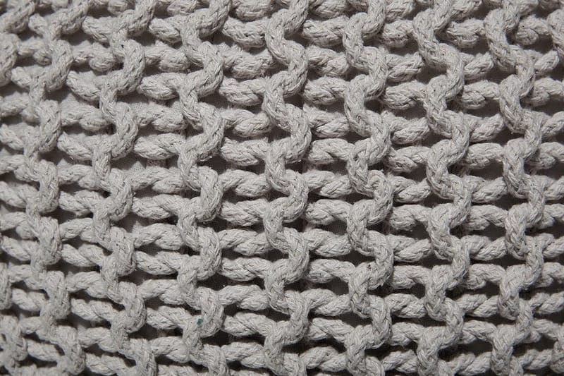 Conrad Sittpuff 50 cm - Grå - Products - Möbler - Fåtölj & stolar - Pall & puff - Sittpuff