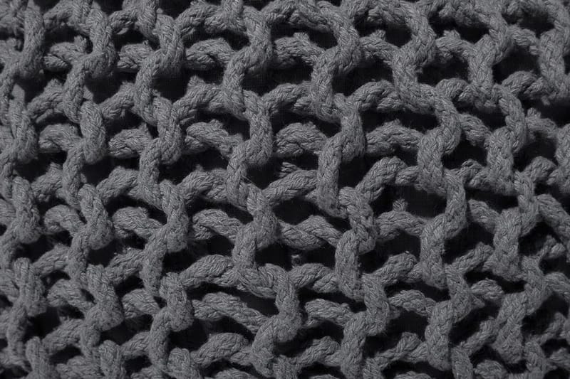 Conrad Sittpuff 50 cm - Grå - Products - Möbler - Fåtölj & stolar - Pall & puff - Sittpuff