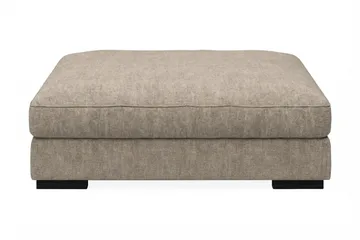 Dubai Fotpall i Tyg - Beige/Grå - Products - Möbler - Fåtölj & stolar - Pall & puff - Fotpallar