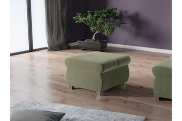 Gamal Fotpall 60 cm - Grön - Products - Möbler - Fåtölj & stolar - Pall & puff - Fotpallar