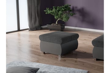 Gamal Fotpall 60 cm - Ljusgrå/Mörkgrå - Products - Möbler - Fåtölj & stolar - Pall & puff - Fotpallar