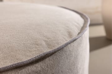 Lindö Sittpuff 101 cm Rund - Brun - Products - Möbler - Fåtölj & stolar - Pall & puff - Sittpuff