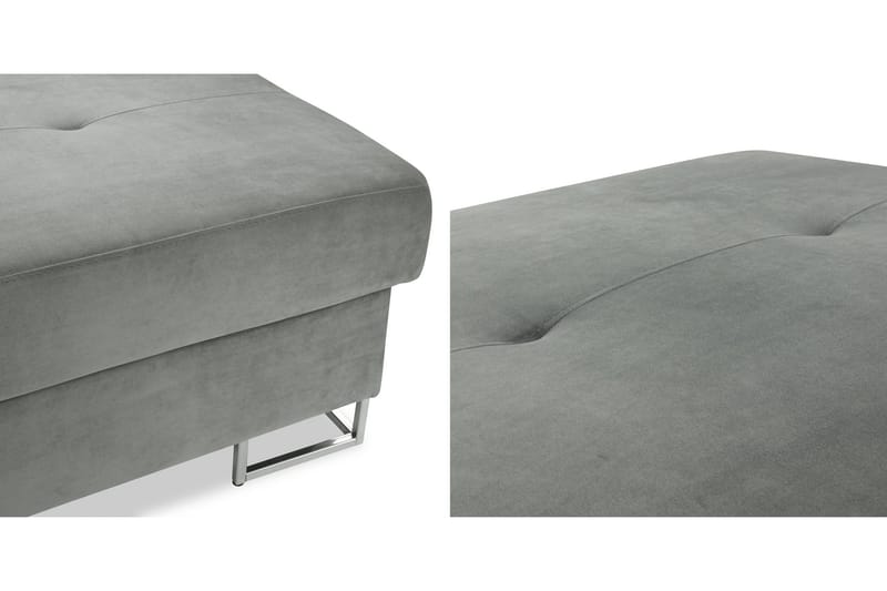 Reginia Fotpall 104 cm - Grön - Products - Möbler - Fåtölj & stolar - Pall & puff - Fotpallar