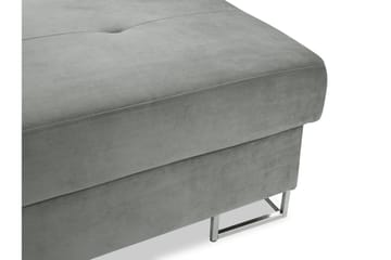 Reginia Fotpall 104 cm - Turkos - Products - Möbler - Fåtölj & stolar - Pall & puff - Fotpallar