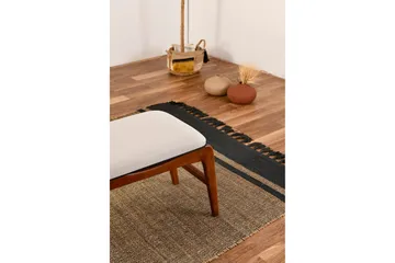 Touch Sittpall 120 cm - Valnöt/Cream - Products - Möbler - Fåtölj & stolar - Pall & puff - Fotpallar