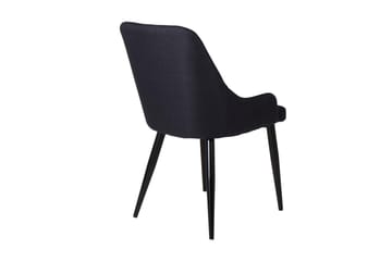 Plaza Matstol - Svart - Products - Möbler - Fåtölj & stolar - Matstol & köksstol