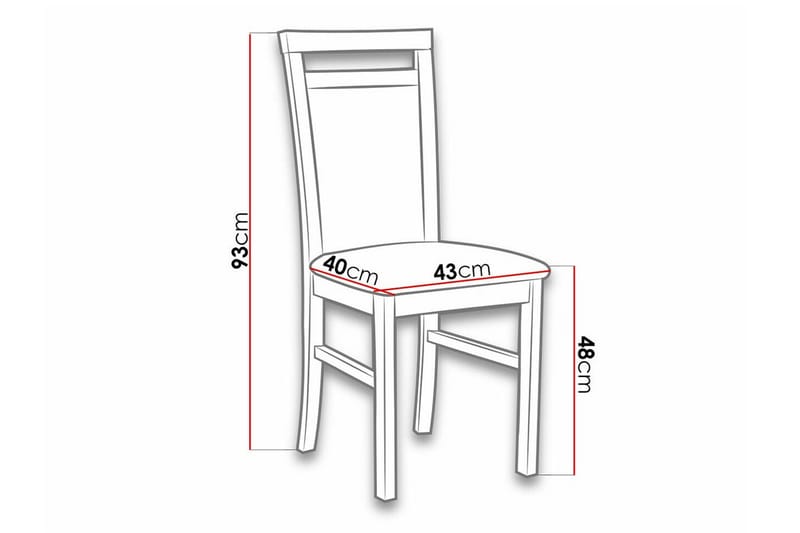 Roma Matstol - Brun - Products - Möbler - Fåtölj & stolar - Matstol & köksstol
