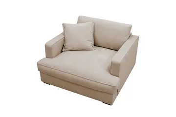 Rossita lyx Extra djup Fåtölj - Beige Tyg - Products - Möbler - Fåtölj & stolar - Fåtölj