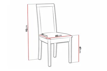 Rowden Matstol - Brun - Products - Möbler - Fåtölj & stolar - Matstol & köksstol