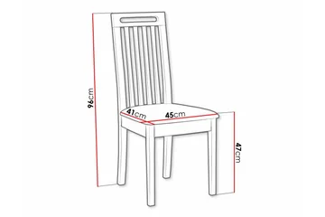 Rowden Matstol - Brun - Products - Möbler - Fåtölj & stolar - Matstol & köksstol