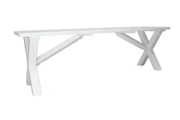 Scottsdale Sittbänk 140 cm Vit - KWA - Products - Möbler - Fåtölj & stolar - Sittbänk