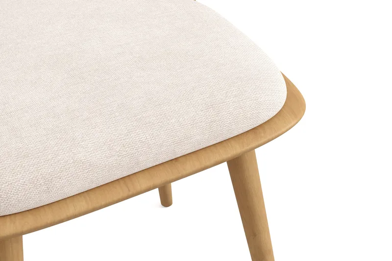 Tyrö Matstol i trä med dyna - Ek - Products - Möbler - Fåtölj & stolar - Matstol & köksstol