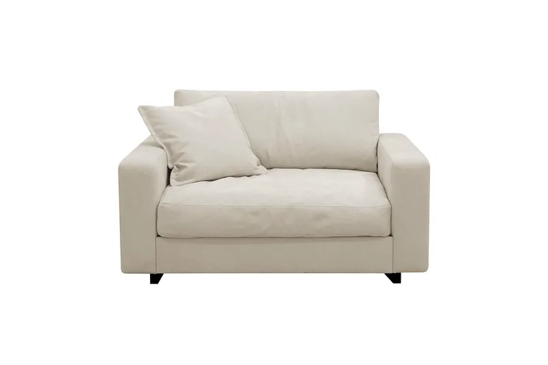 Valencia Extra Djup Fåtölj i Chenille, Beige