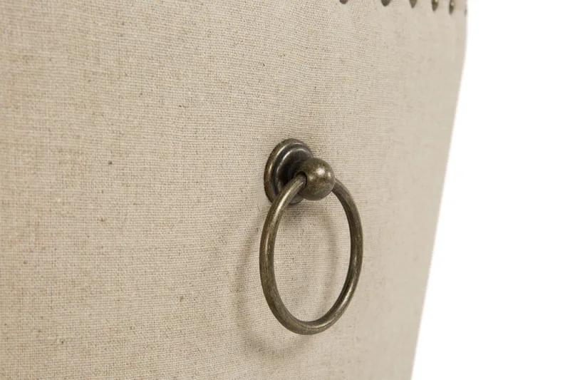 Viktoria Matstol med Nitar - Beige / Vintage - Products - Möbler - Fåtölj & stolar - Matstol & köksstol