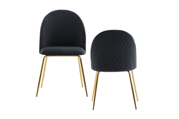 Wohnling Matstol - Antracit - Products - Möbler - Fåtölj & stolar - Matstol & köksstol