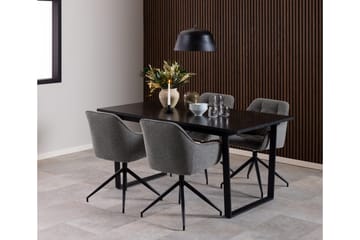 Zabinka Karmstol - Mörkgrå - Products - Möbler - Fåtölj & stolar - Karmstol